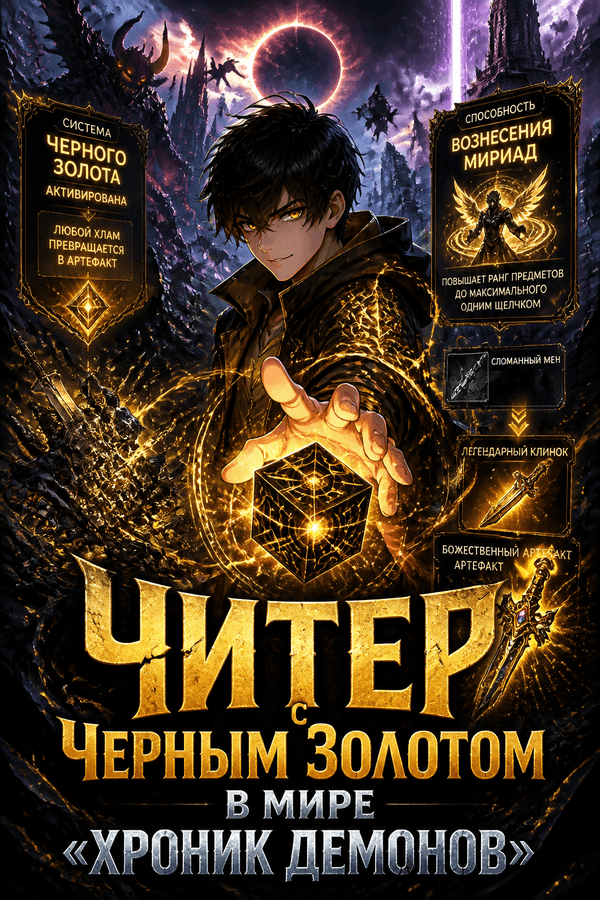 Читер с Черным Золотом в мире «Хроник демонов