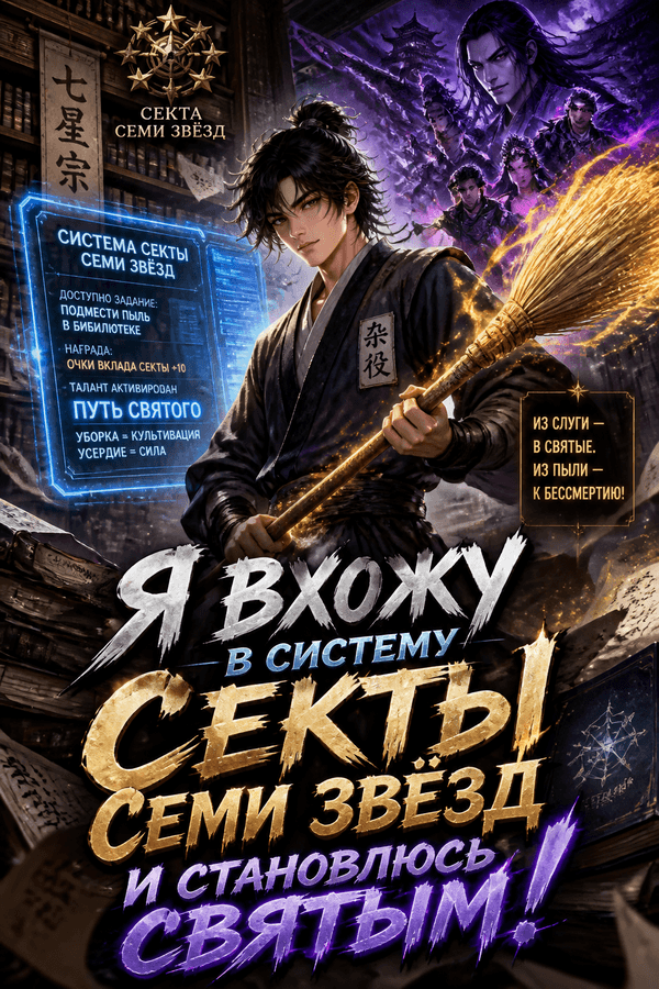Я вхожу в систему секты Семи Звёзд и становлюсь святым!