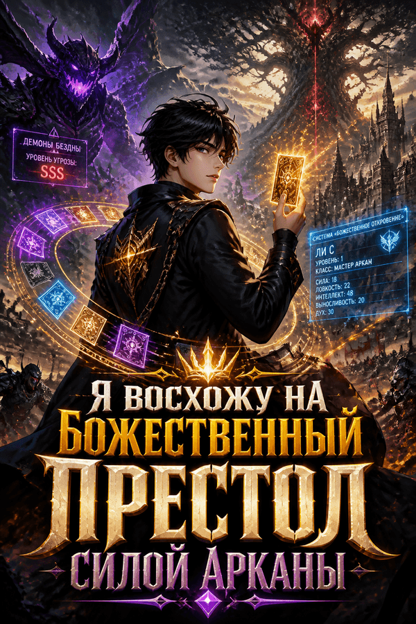 Я восхожу на божественный престол силой арканы