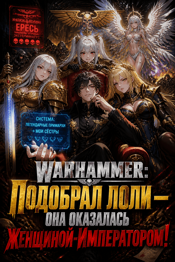 Warhammer: Подобрал лоли — она оказалась женщиной-Императором!