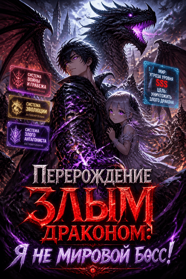 Перерождение злым драконом: я не мировой босс!