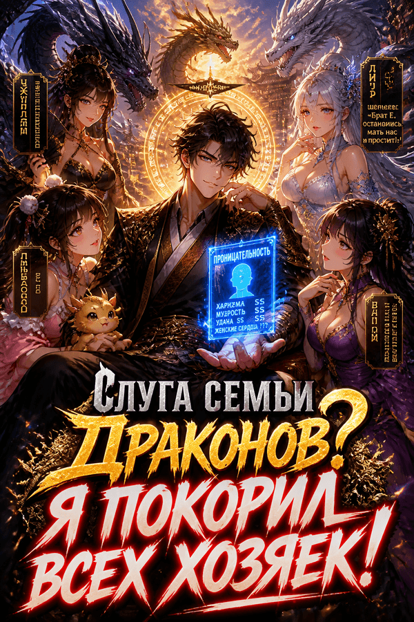 Слуга семьи драконов? Я покорил всех хозяек!
