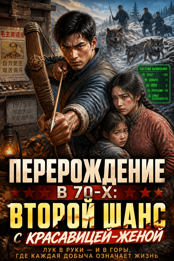 Перерождение в 70-х: Второй шанс с красавицей-женой