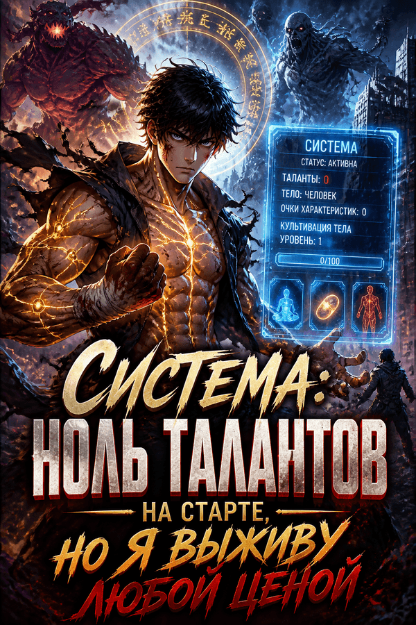 Система: Ноль талантов на старте, но я выживу любой ценой