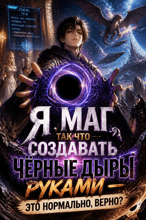 Я маг, так что создавать чёрные дыры руками — это нормально, верно?