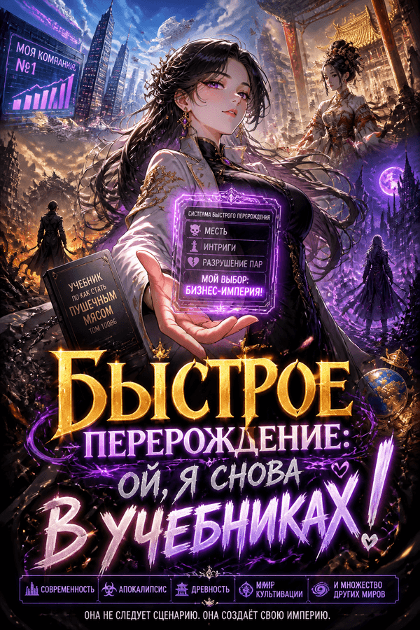 Быстрое перерождение: Ой, я снова в учебниках!