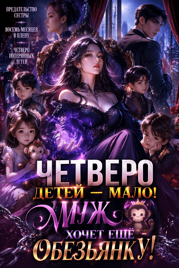 Четверо детей — мало! Муж хочет ещё обезьянку!