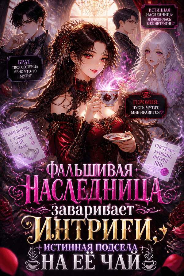 Фальшивая наследница заваривает интриги, истинная подсела на её чай