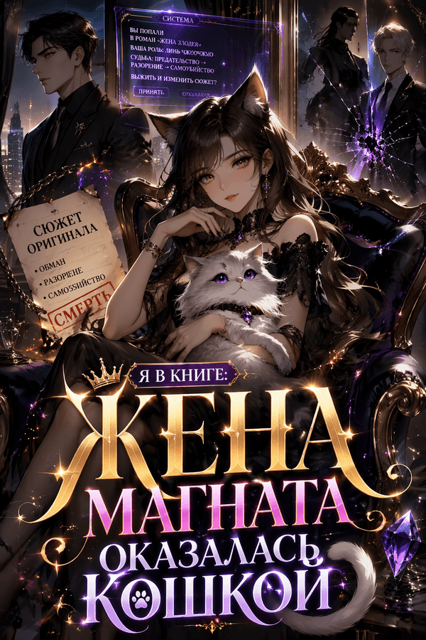 Я в книге: Жена магната оказалась кошкой
