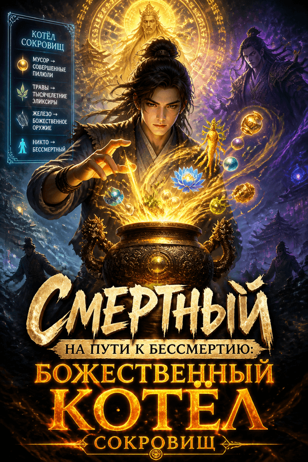 Смертный на пути к бессмертию: Божественный котёл сокровищ