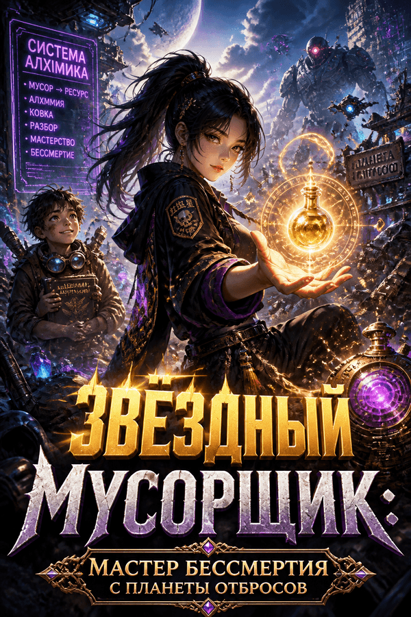 Звёздный мусорщик: Мастер бессмертия с планеты отбросов