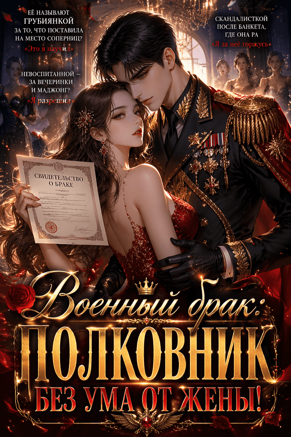 Военный брак: Полковник без ума от жены!