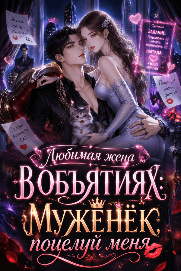 Любимая жена в объятиях: Муженёк, поцелуй меня
