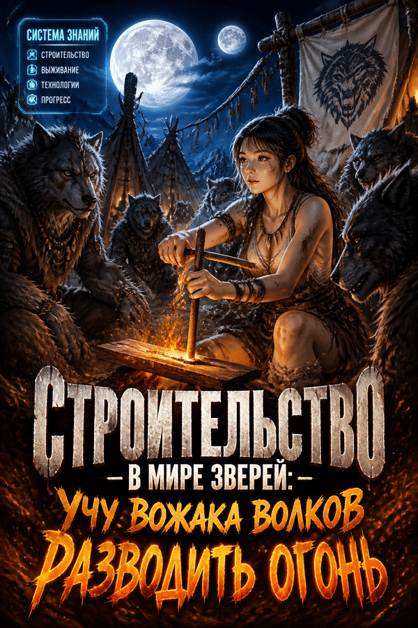 Строительство в мире зверей: Учу вожака волков разводить огонь