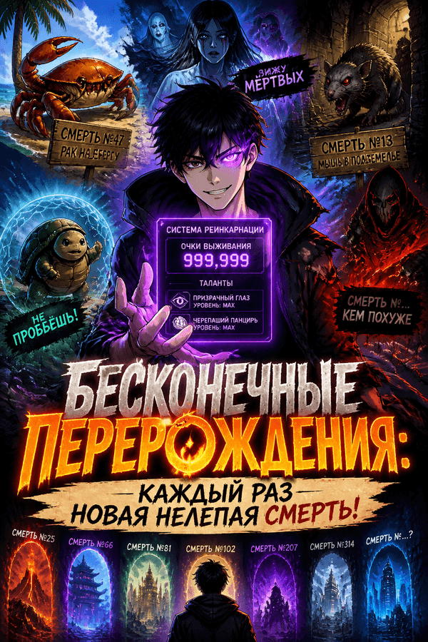 Бесконечные перерождения: каждый раз новая нелепая смерть!