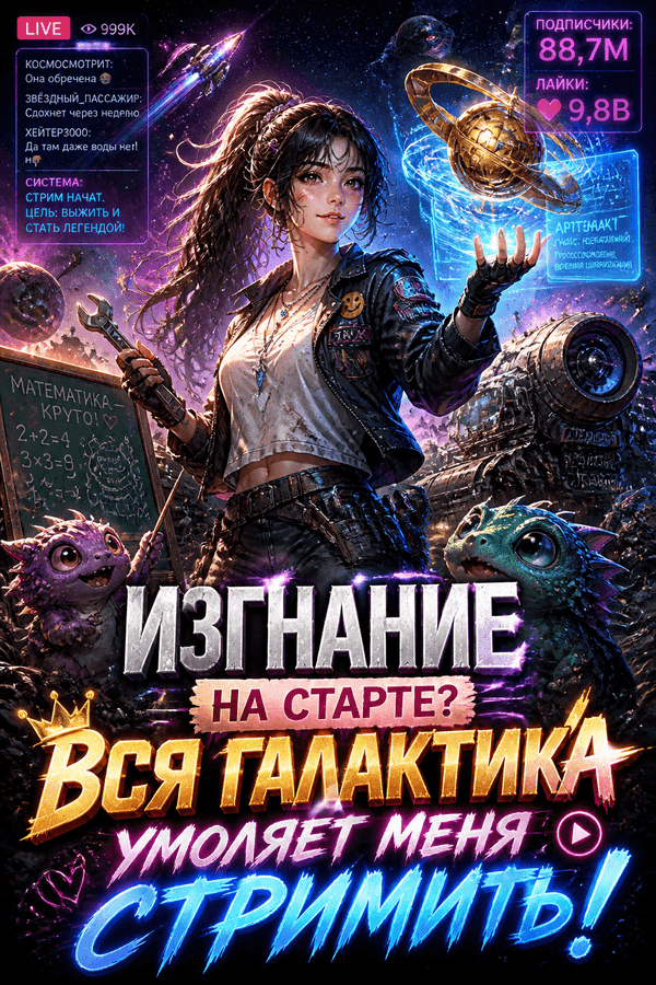 Изгнание на старте? Вся галактика умоляет меня стримить!