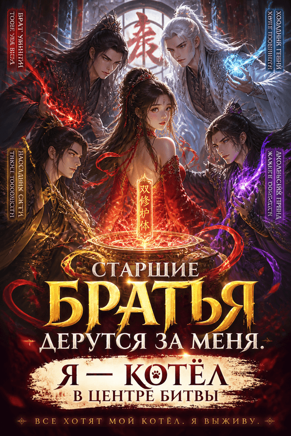 Старшие братья дерутся за меня. Я — котёл в центре битвы