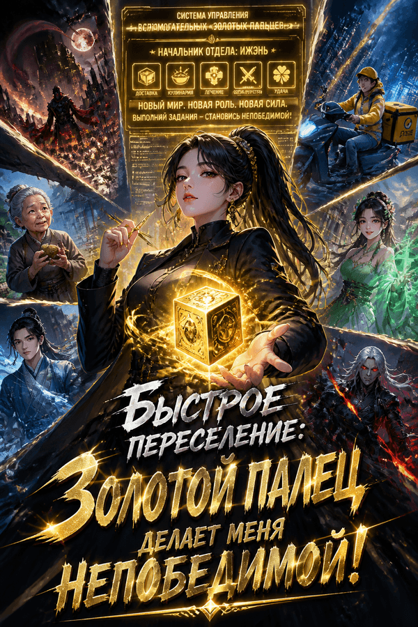 Быстрое переселение: Золотой палец делает меня непобедимой!
