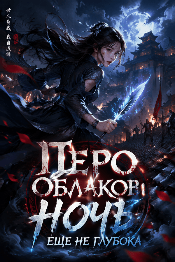 Перо облаков: Ночь еще не глубока