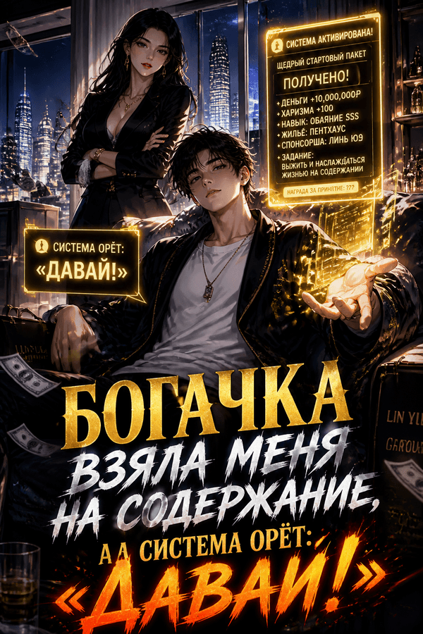 Богачка взяла меня на содержание, а система орёт: «Давай!