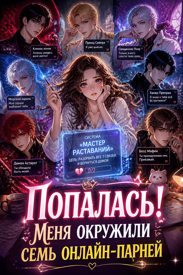Попалась! Меня окружили семь онлайн-парней