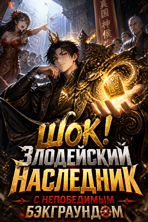 Шок! Злодейский наследник с непобедимым бэкграундом