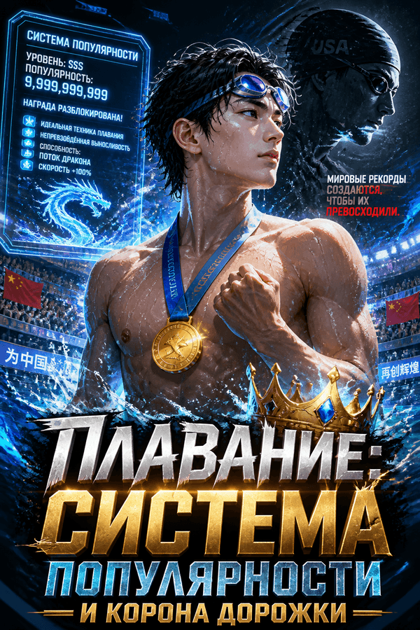 Плавание: система популярности и корона дорожки