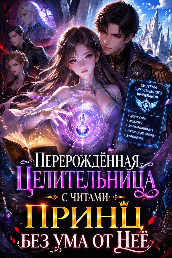 Перерождённая целительница с читами: принц без ума от неё