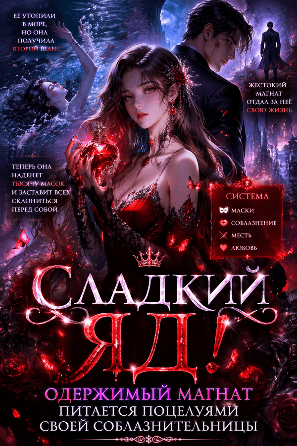 Сладкий яд! Одержимый магнат питается поцелуями своей соблазнительницы