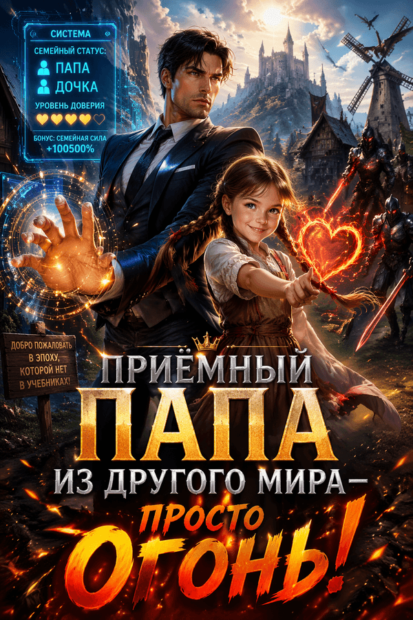 Приёмный папа из другого мира — просто огонь!