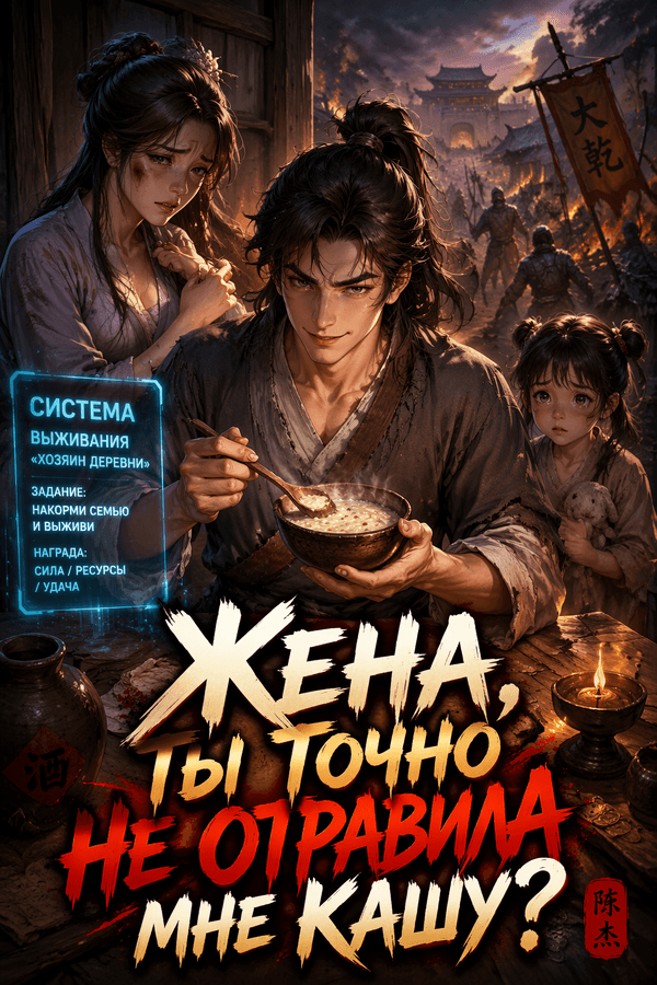 Жена, ты точно не отравила мне кашу?