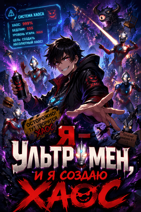 Я — Ультрамен, и я создаю хаос