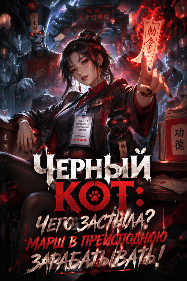 Черный кот: Чего застыла? Марш в преисподнюю зарабатывать!