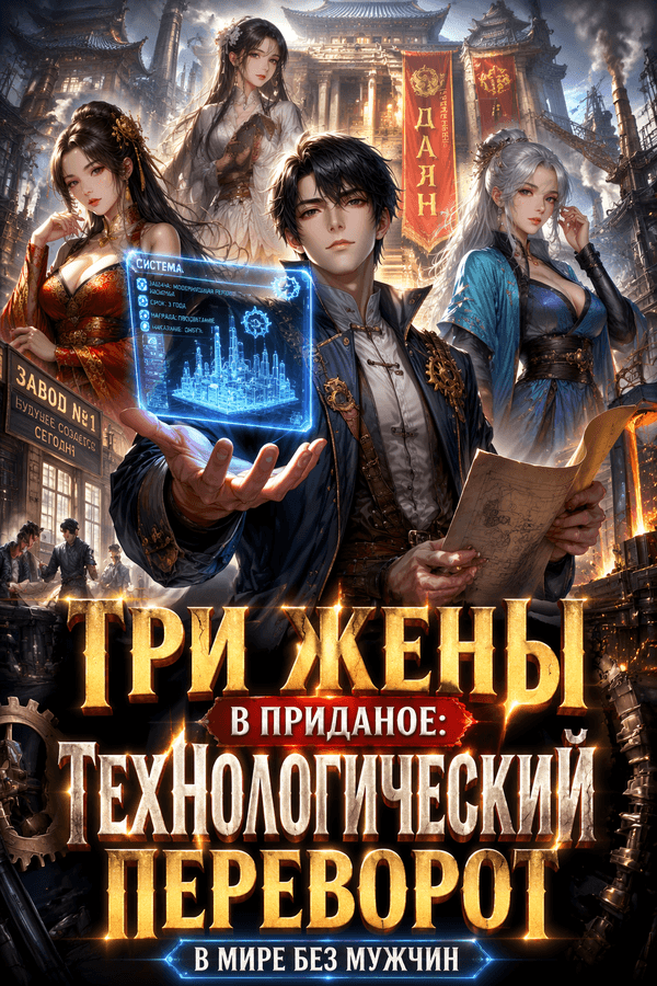 Три жены в приданое: технологический переворот в мире без мужчин