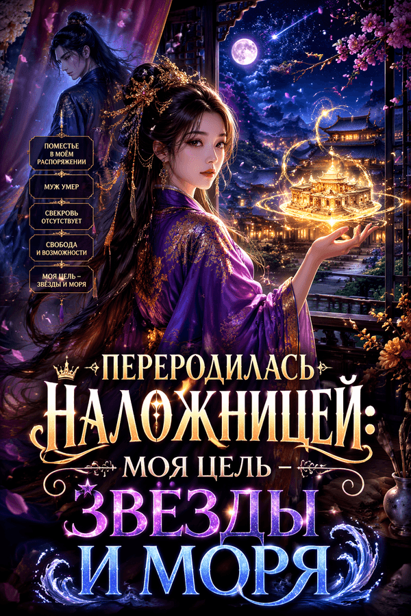 Переродилась наложницей: моя цель — звёзды и моря
