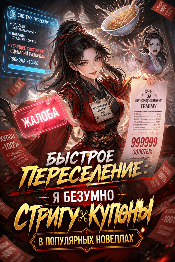 Быстрое переселение: я безумно стригу купоны в популярных новеллах