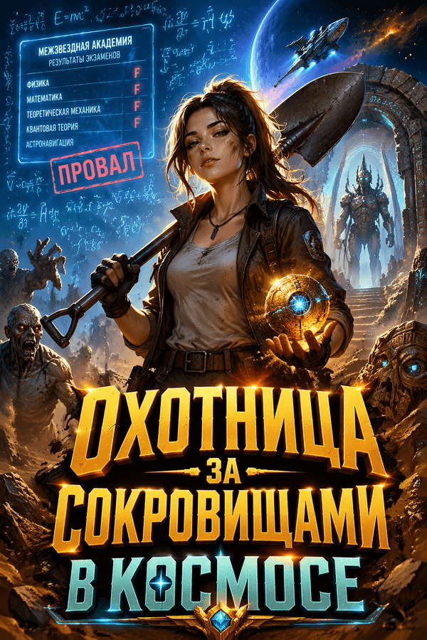 Охотница за сокровищами в космосе