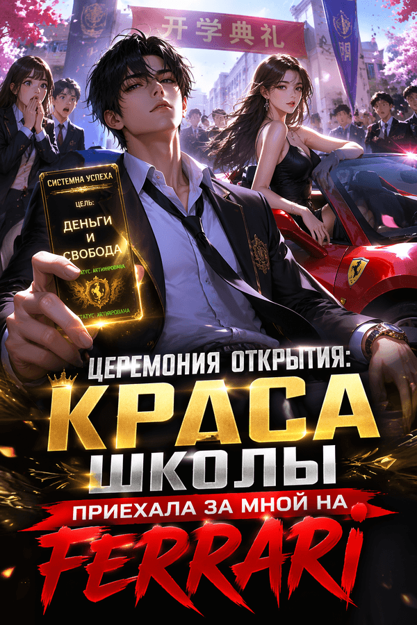 Церемония открытия: Краса школы приехала за мной на Ferrari