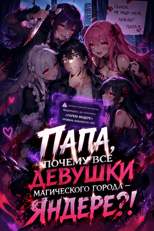 Папа, почему все девушки Магического Города — яндере?!