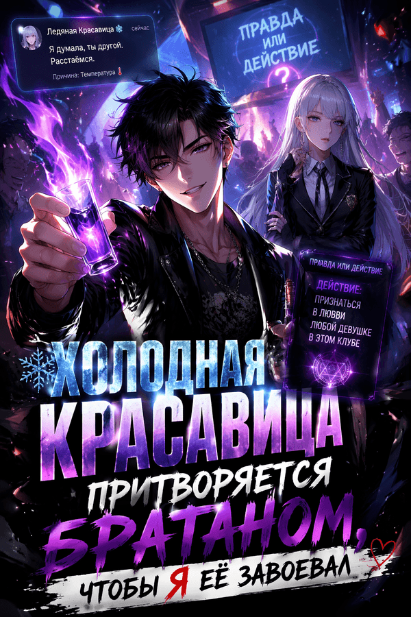 Холодная красавица притворяется братаном, чтобы я её завоевал