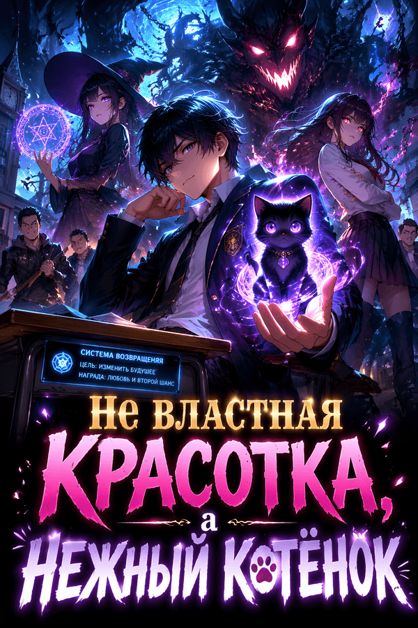 Не властная красотка, а нежный котёнок