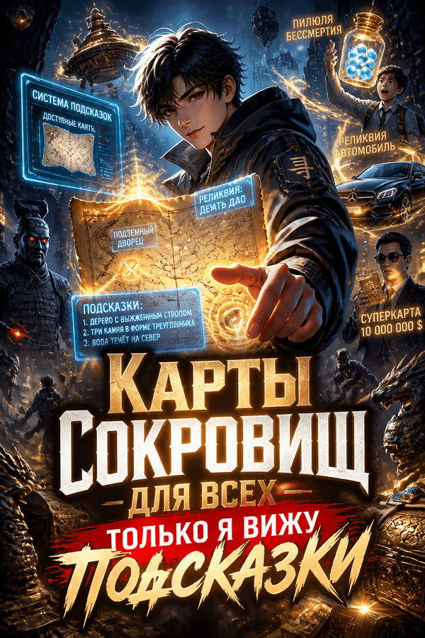 Карты сокровищ для всех — только я вижу подсказки
