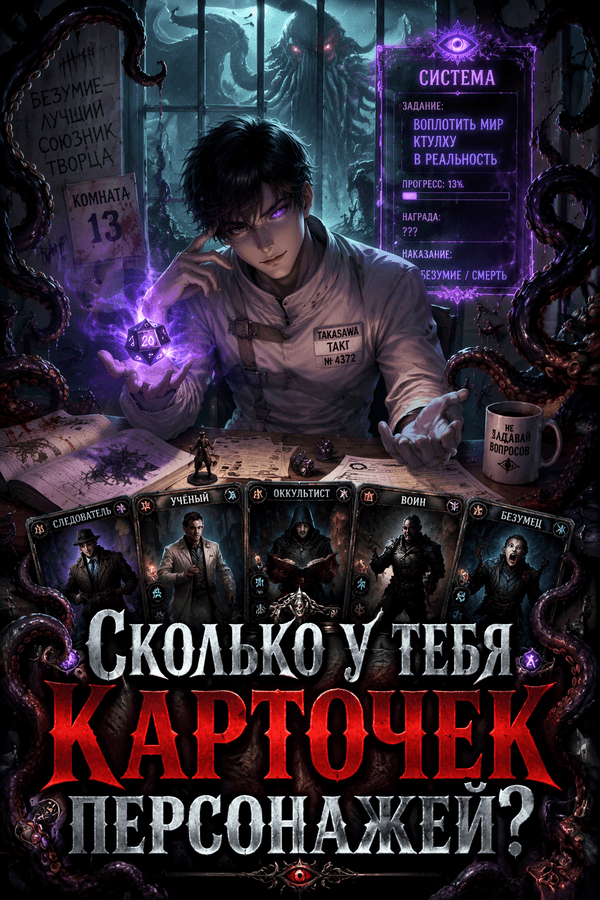 Сколько у тебя карточек персонажей?