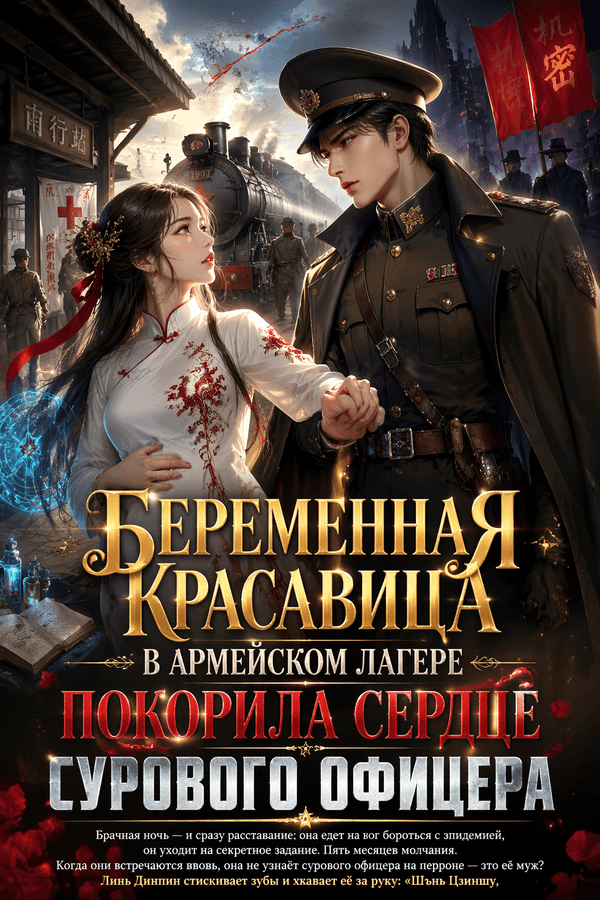 Беременная красавица в армейском лагере покорила сердце сурового офицера