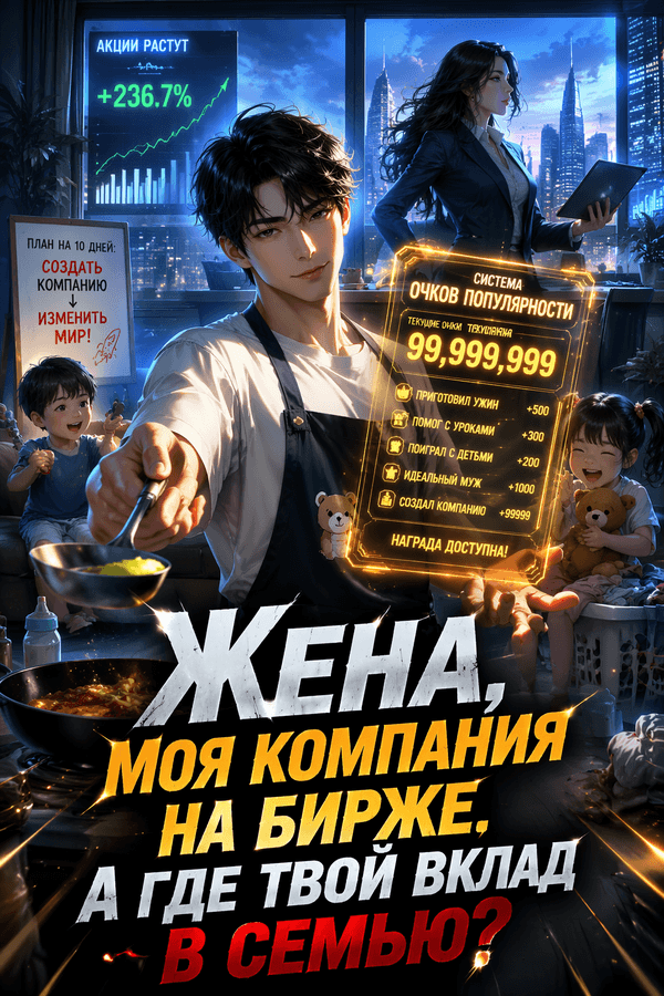 Жена, моя компания на бирже. А где твой вклад в семью?