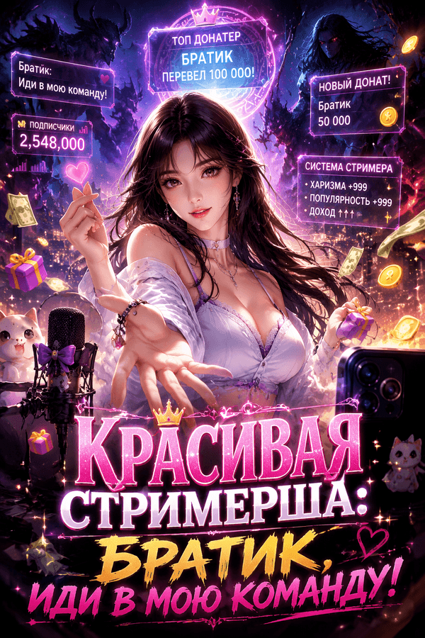 Красивая стримерша: Братик, иди в мою команду!