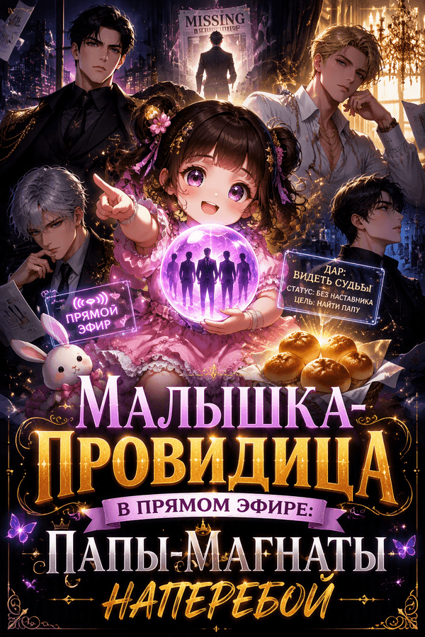 Малышка-провидица в прямом эфире: папы-магнаты наперебой