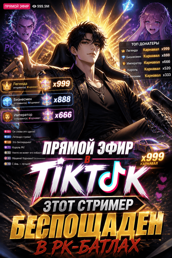 Прямой эфир в TikTok: Этот стример беспощаден в PK-батлах