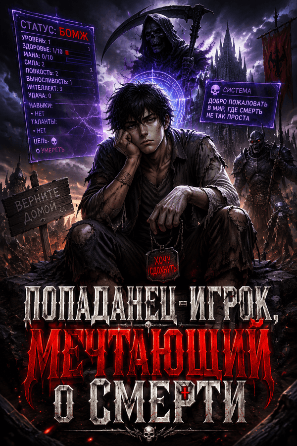 Попаданец-игрок, мечтающий о смерти