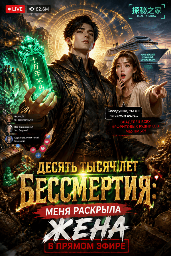 Десять тысяч лет бессмертия: меня раскрыла жена в прямом эфире